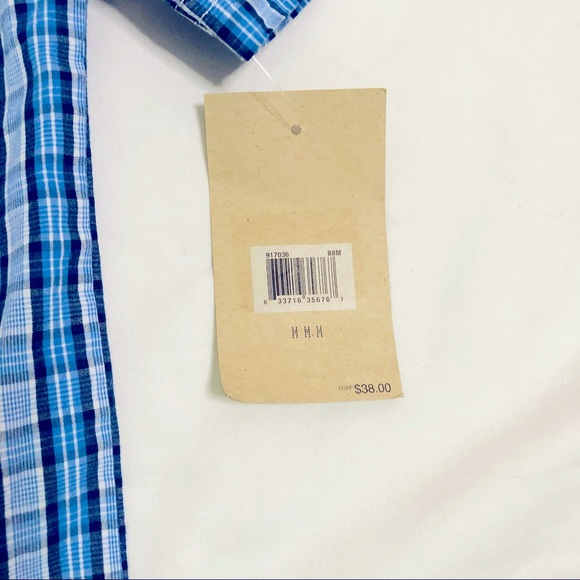 Boys Levi’s plaid short sleeve button-up shirt - Picture 4 of 4